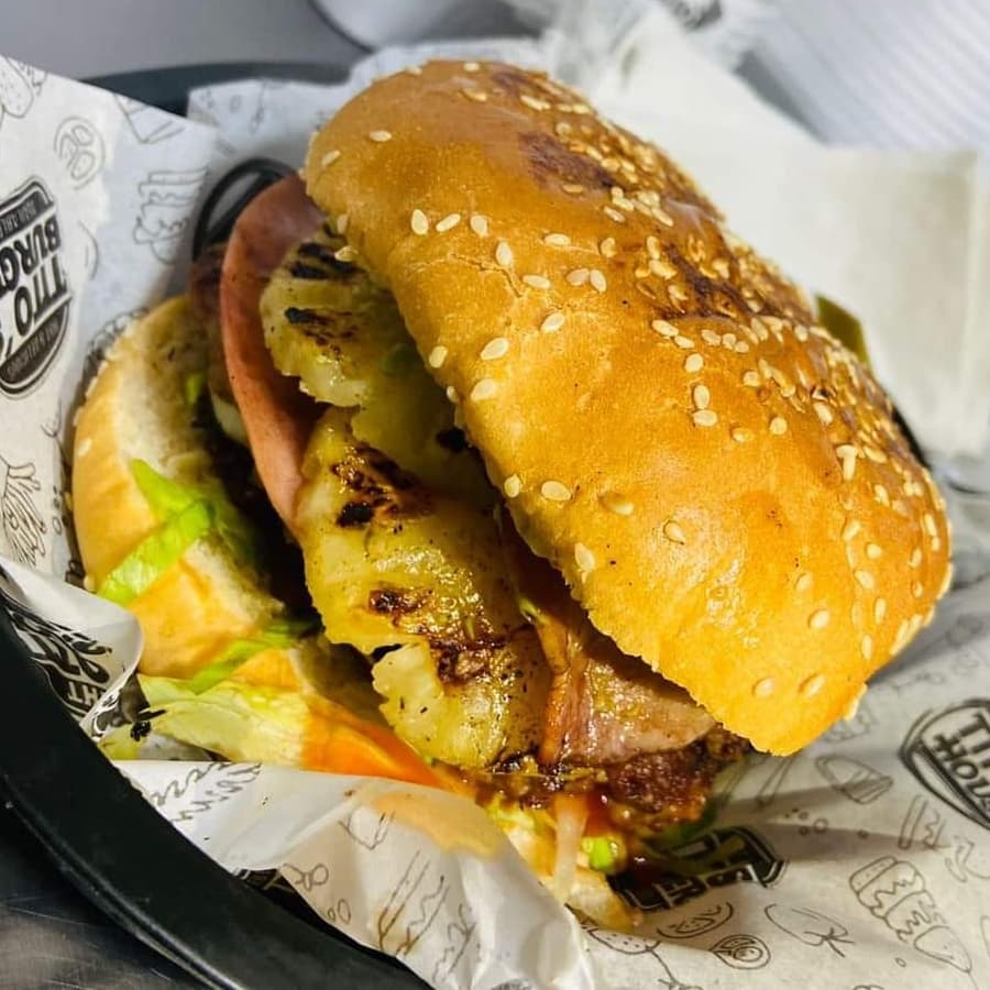 Hamburguesa Piña