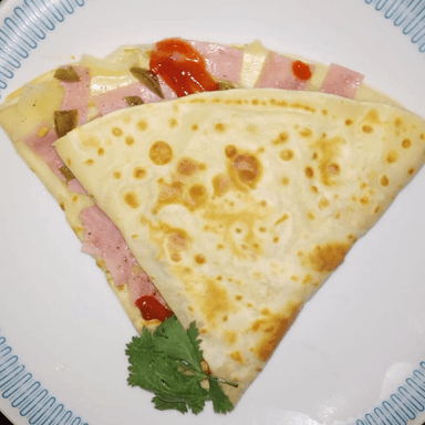 Crepa Jamon y queso manchego