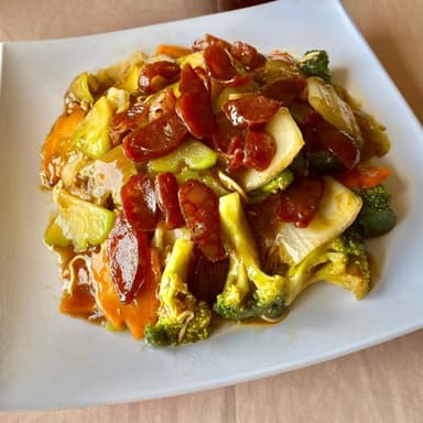 Chop Suey con Chorizo Chino ( Medio )