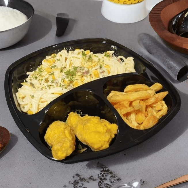 Menu Pasta Maiz Tocineta - Alitas
