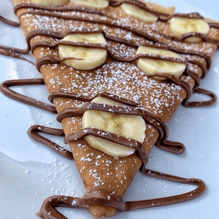 CREPA DE CAJETA CON PLATANO