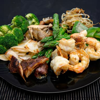Tepanyaki de Camarón