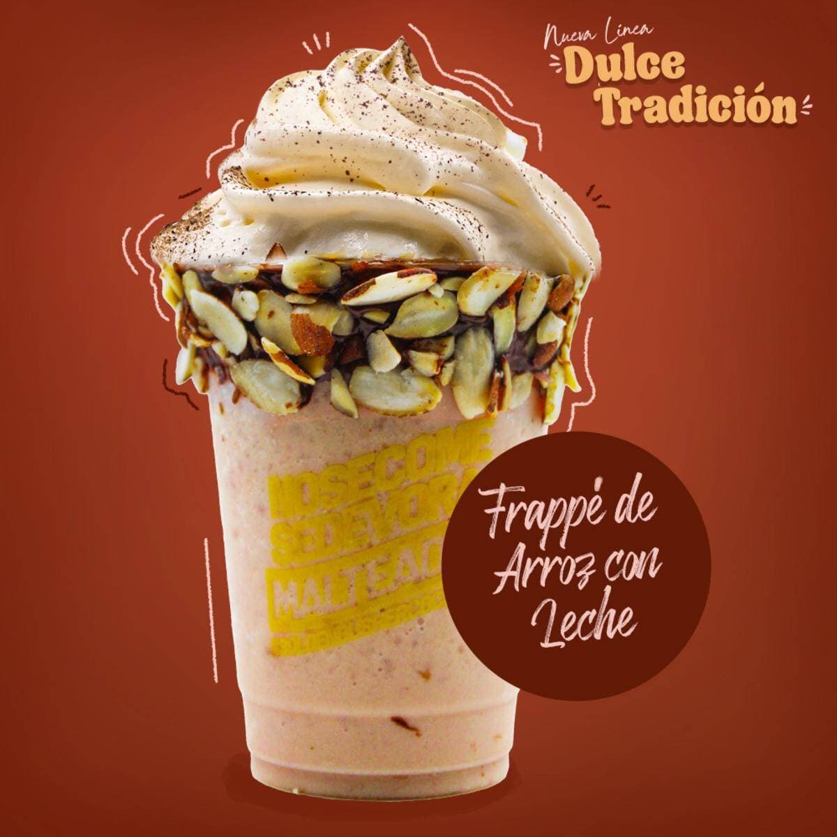 Frappé de Arroz con Leche