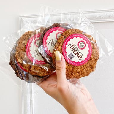 GALLLETAS DE AVENA CON CHISPAS DE CHOCOLATE