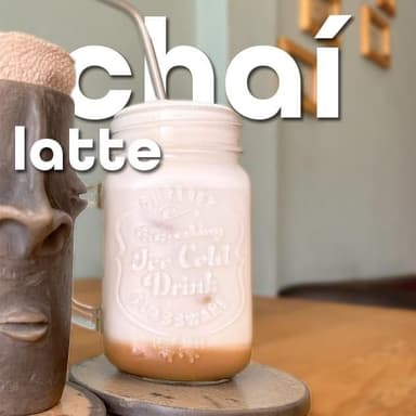 Chai Latte Frío 16 oz