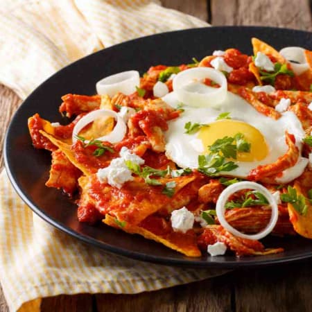 Chilaquiles Rojos