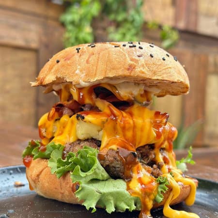 Hamburguesa Piña Grill