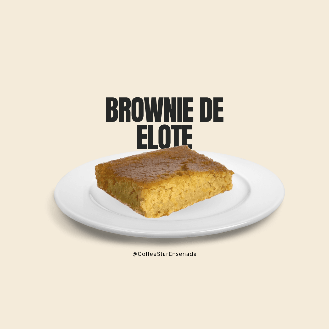 Brownie de Elote