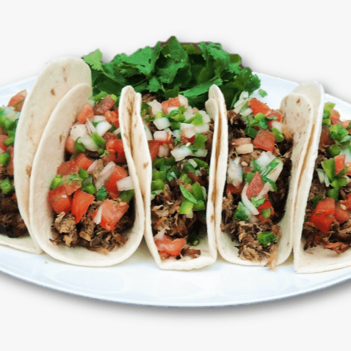 Orden Con 5 Tacos De Carnitas