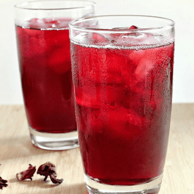 Agua de Jamaica Medio Litro