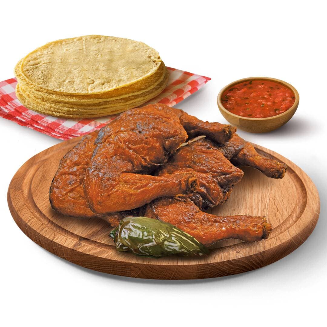3 Medios Pollos (piernas y Muslos)