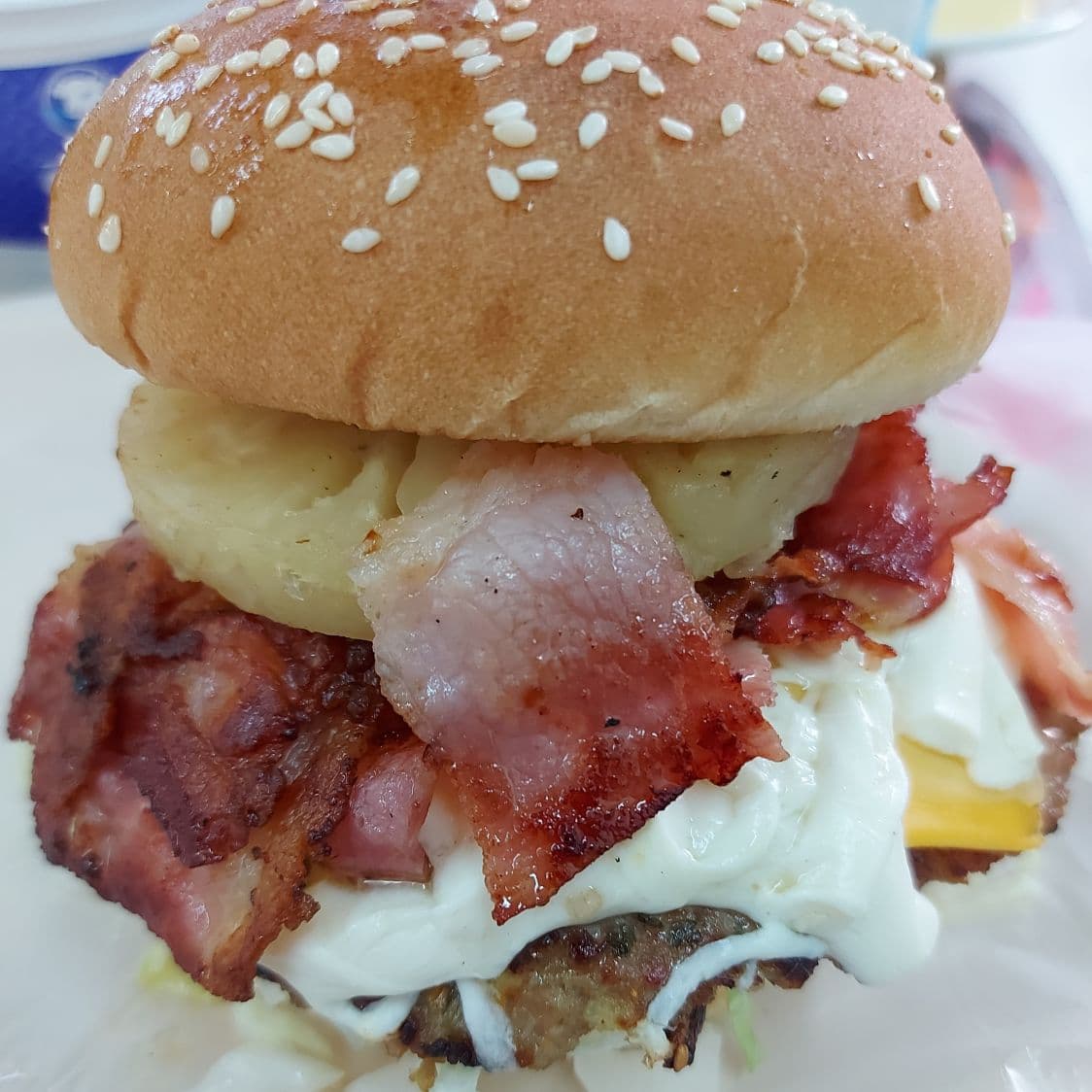 Hamburguesa Hawaiana