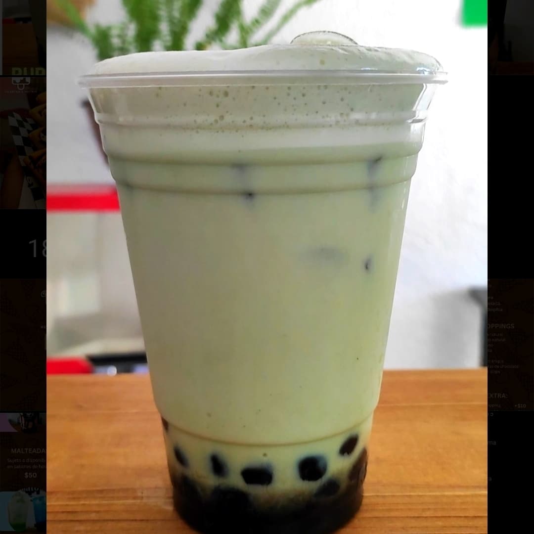 Bubble Milk Té Matcha 500 Ml