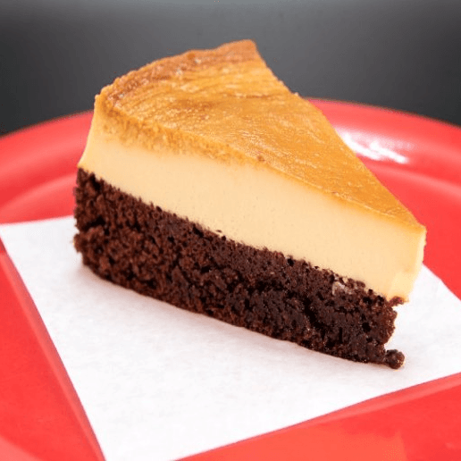 Rebanada de Chocoflan