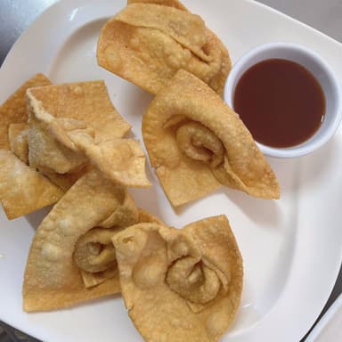 1. Wantan Frito Pollo con Salsa Agridulce 6 uds