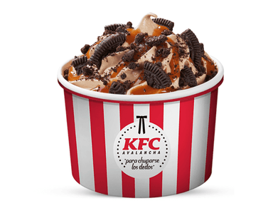 FROZEN AVALANCHA: CHOCOLATE, GALLETA, CARAMELO