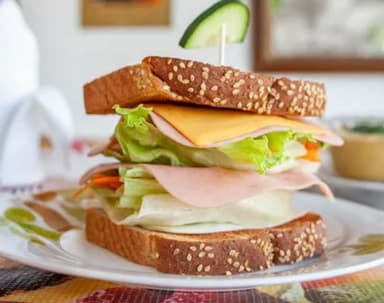 Sándwiche De Jamón Y Queso