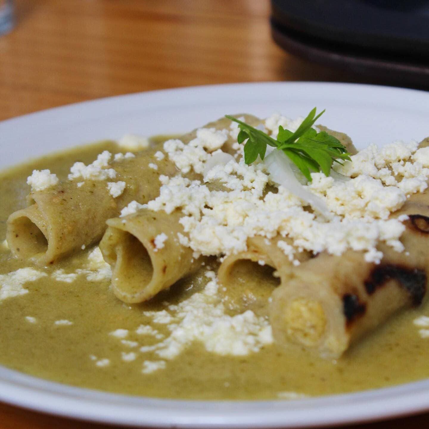 Enchiladas Verdes