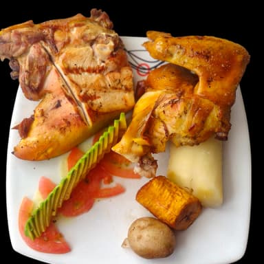 1/4 Gallina Asada