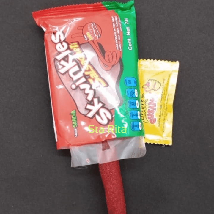 Paleta de Skwinckles de Sandía con Banderilla