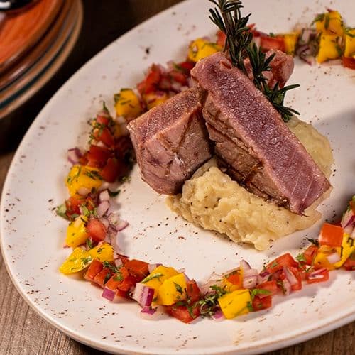Steak de atún a las brasas (200 gr)