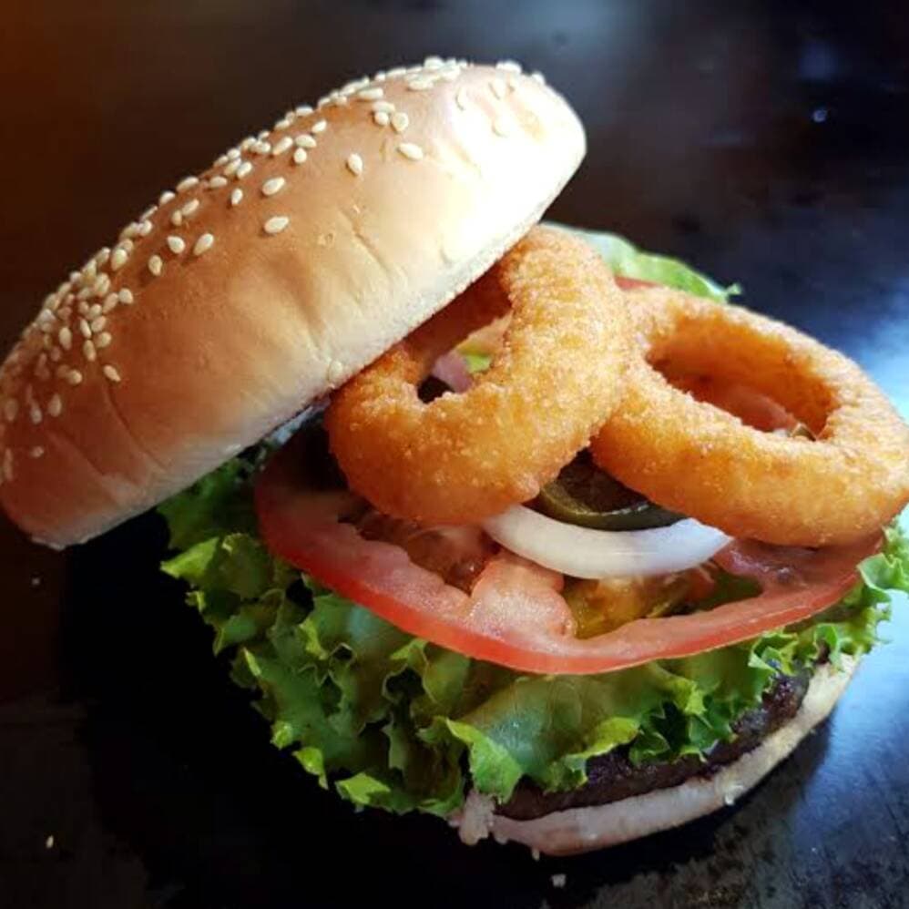 Combo-Hamburguesa Jalapeña AROS de CEBOLLA