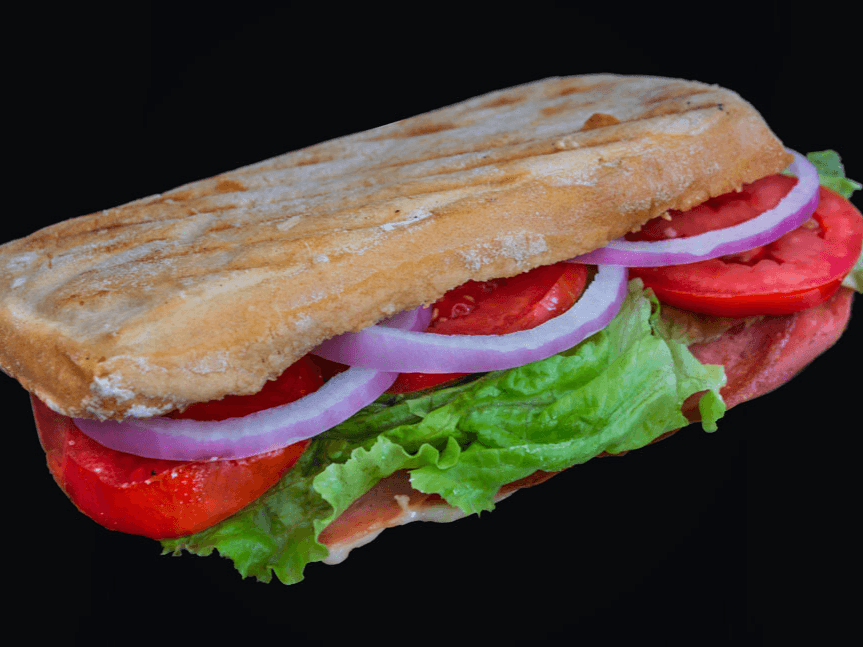 Panini de Jamón y Queso