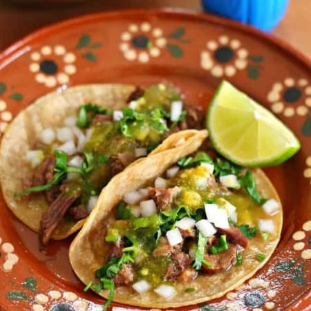 Tacos de barbacoa
