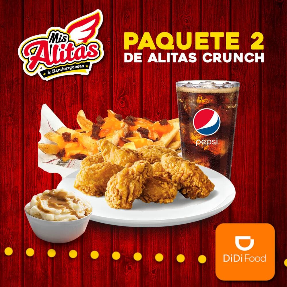 Paquete #2 de Alitas Crunch