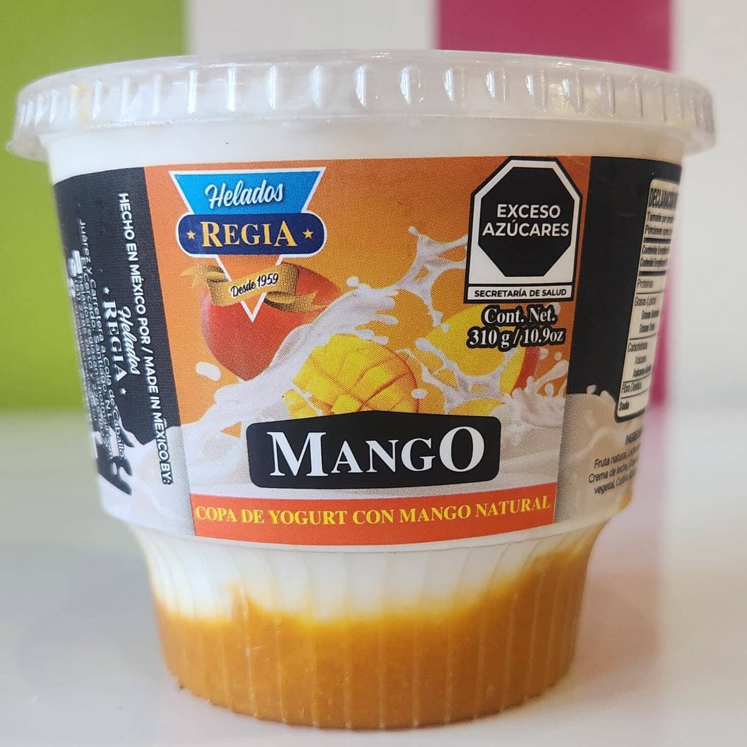Copa de Yogurt Mango