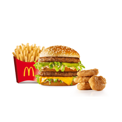BigMac, papas y McNuggets