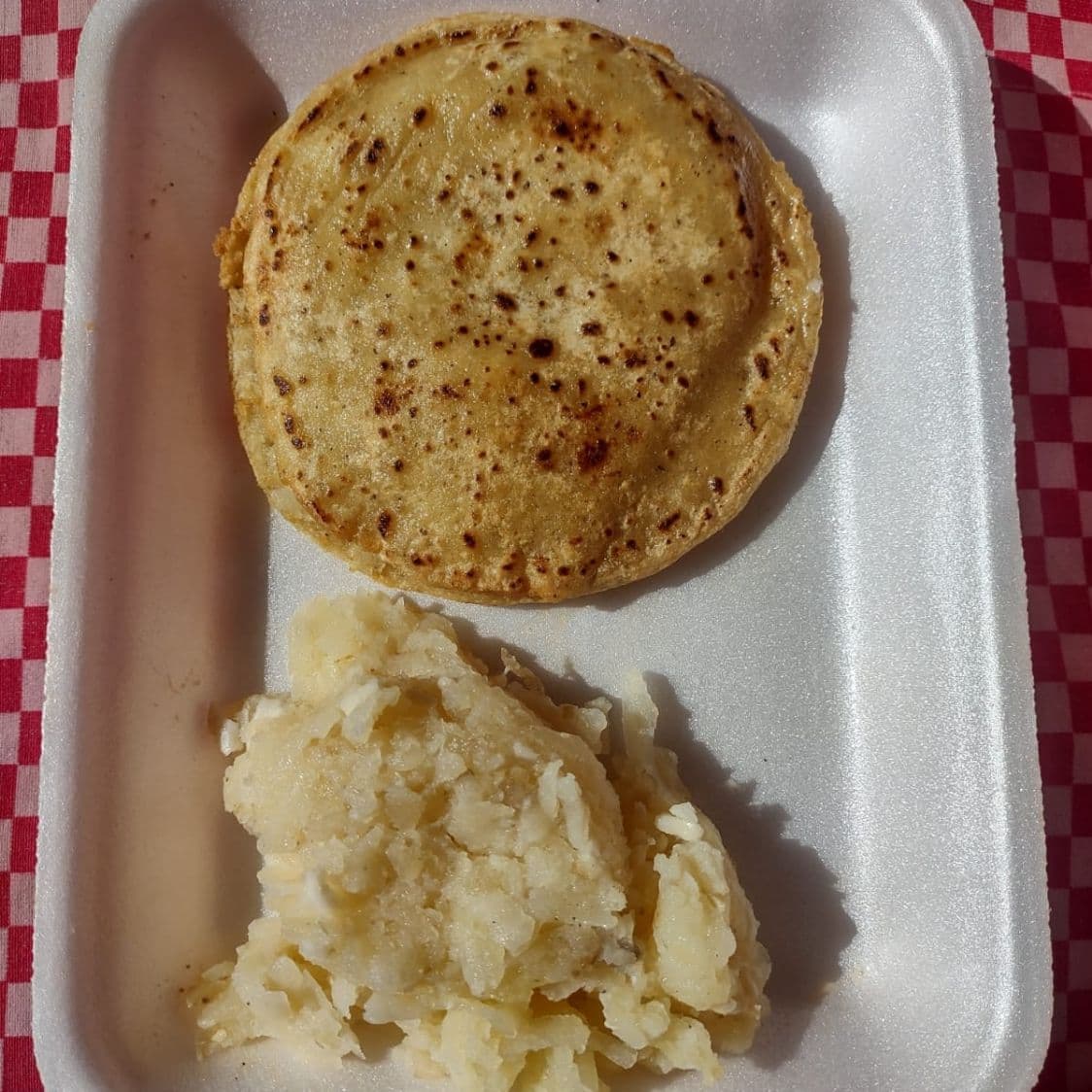 Gordita de Papas con Queso