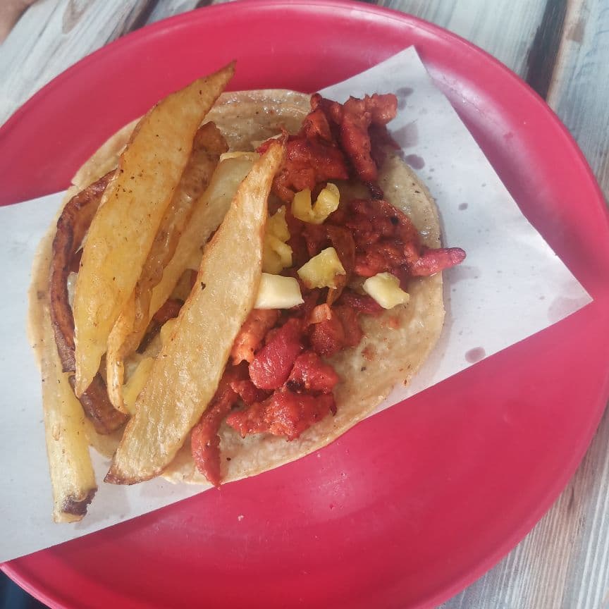 Taco campechano