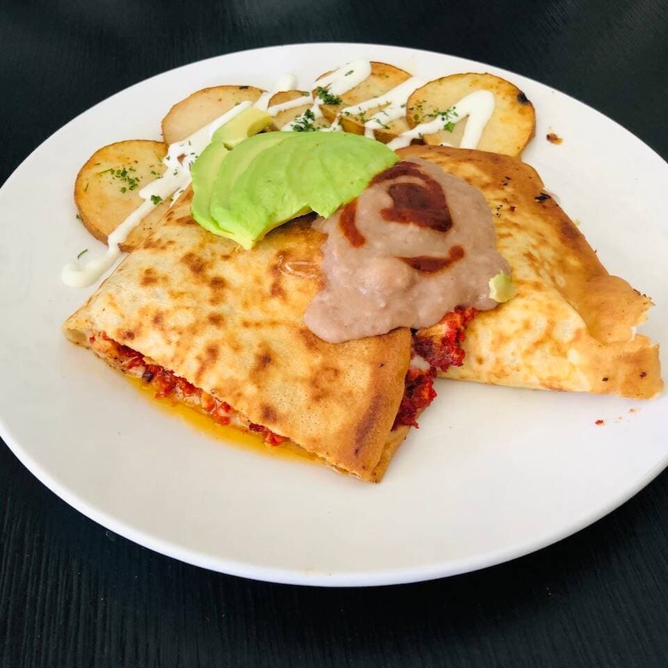 Crepayuno de Chorizo o Tocino con Huevo