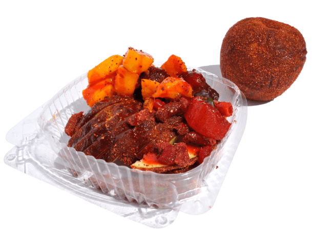 Manzana con Chamoy