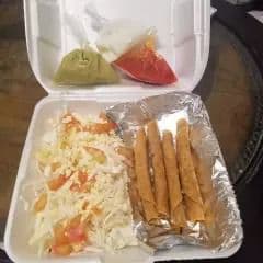 Flautas de carne