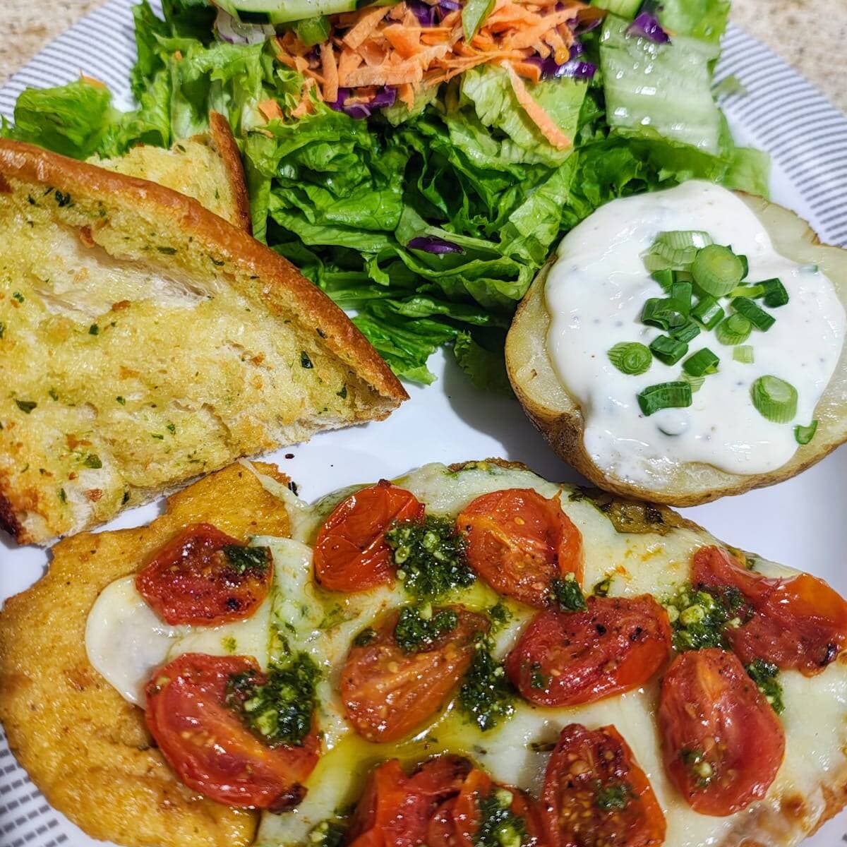 Combo Milanesa Pesto