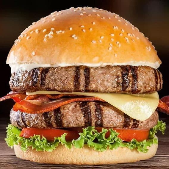 Hamburguesa Clásica Doble