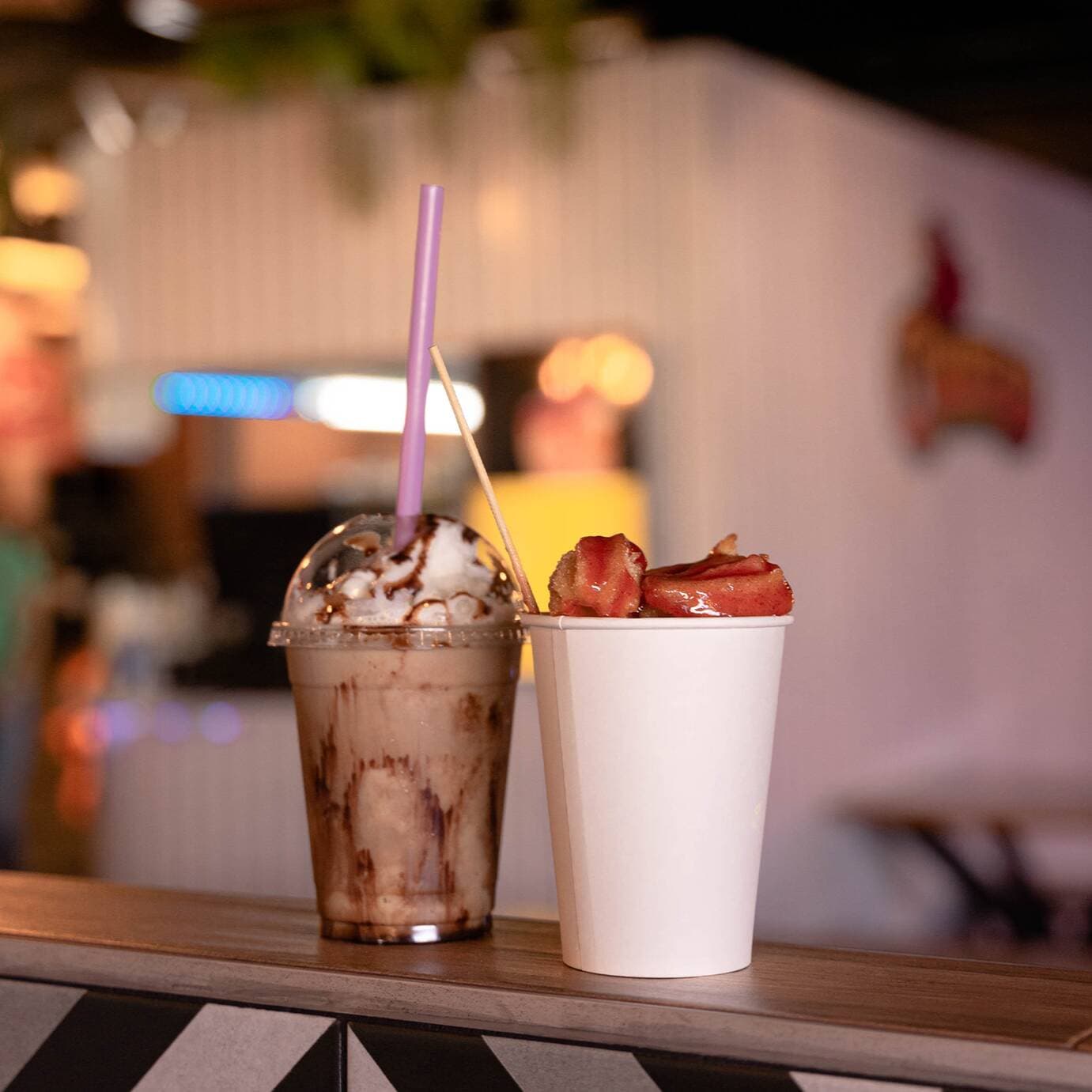 Combo Mini Churros 8 Pz + Frappe