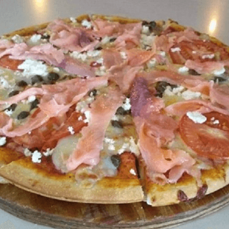 Pizza de Salmón