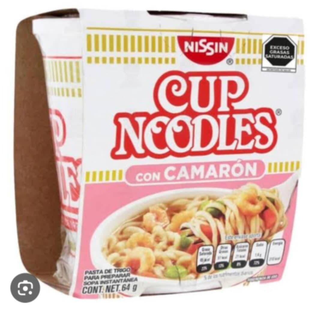 Sopa Nissin ( con Camaron )
