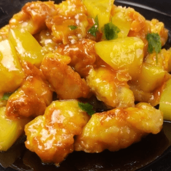 POLLO A LA PIÑA (SIN VEGETALES)