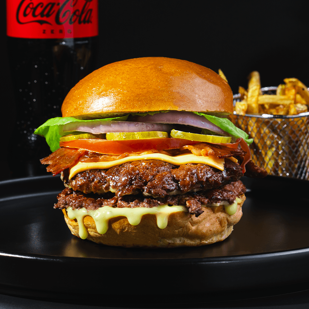 Doble Chesse and Bacon - combo