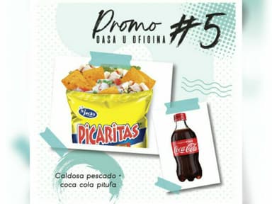 Promo #5 ( Caldosa + Coca Cola)