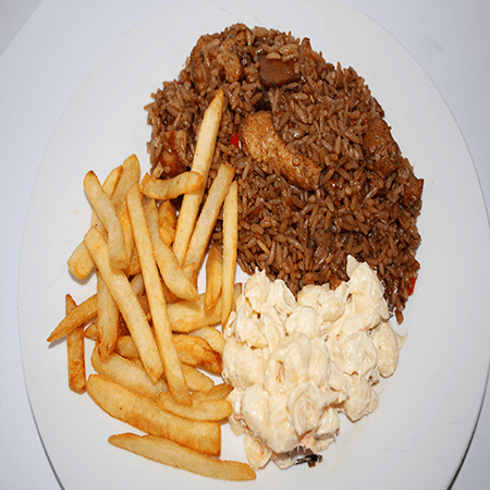 Arroz Cantones + Bebida Natural 12Oz