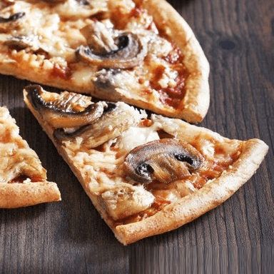 Pizza Pollo y Champiñones (Porcion)