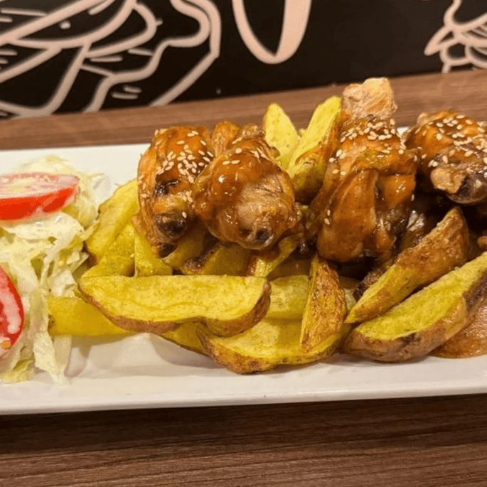 Alitas a la Maracuyá 6 Uds
