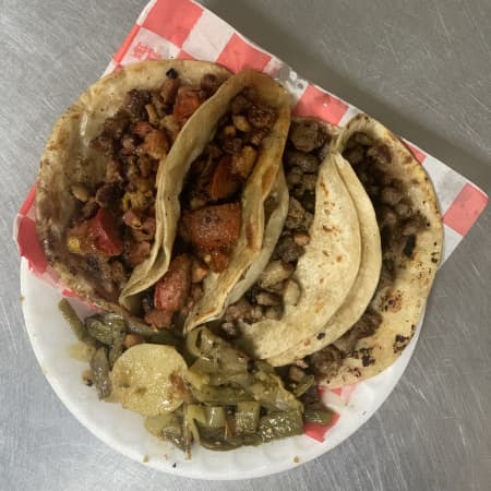 Orden de 4 Tacos de Bistec