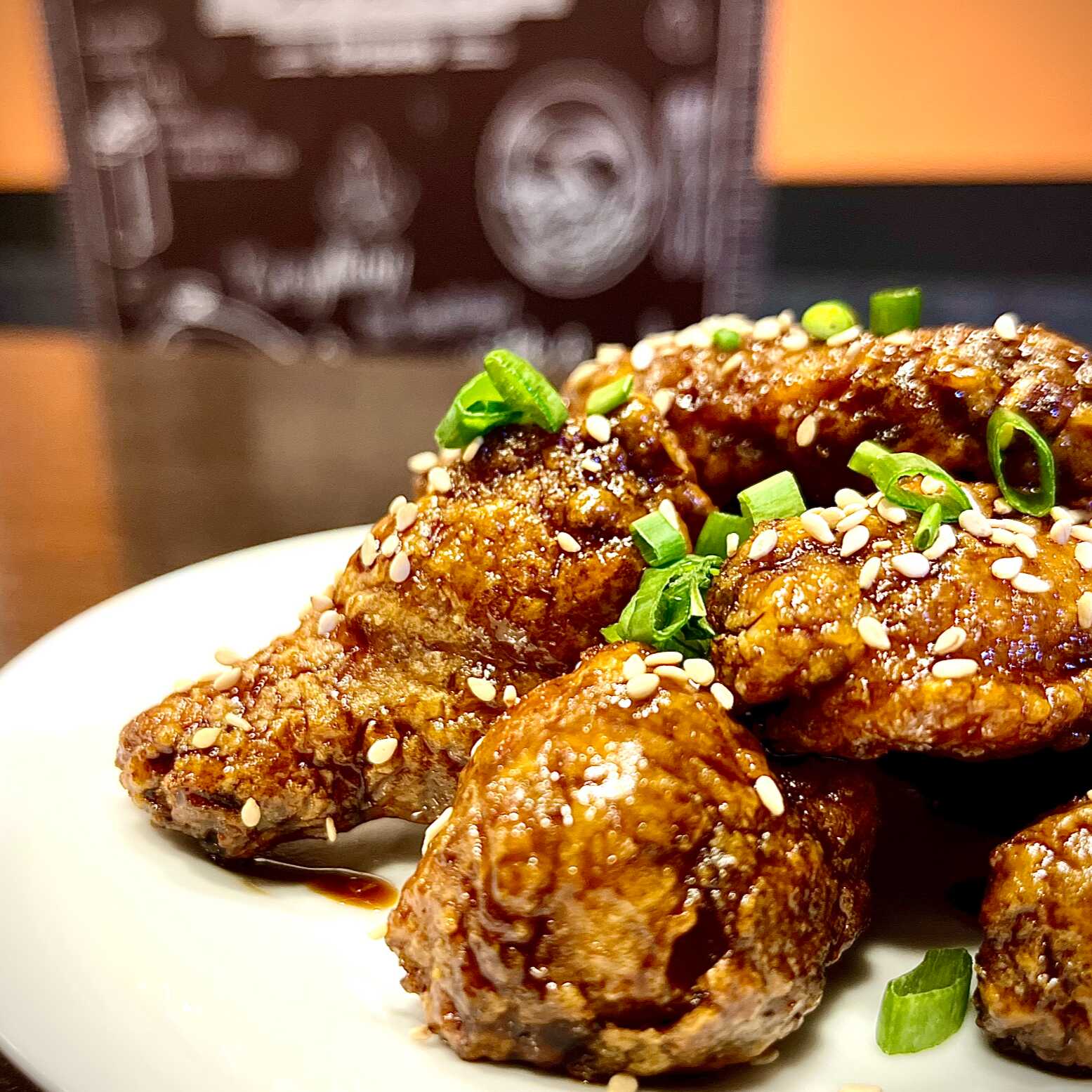 Alitas teriyaki