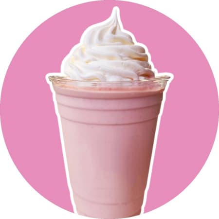 Malteada de Fresa Grande